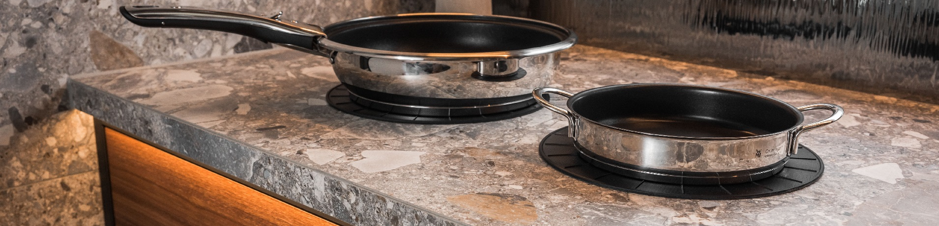 Invisible induction hob offers maximum flexibility 
